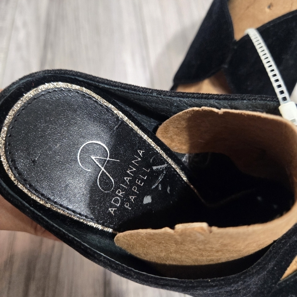 Adrianna Papell Women's Garret Mule Sz 9.5 Black - Picture 8 of 10